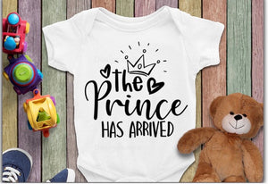 The Prince Arrived Onesie